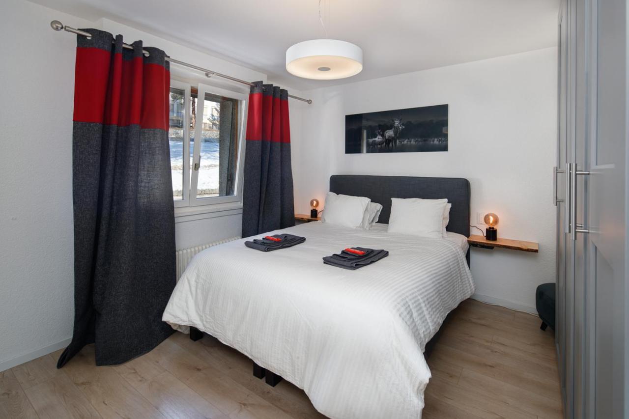 Magnifique Appartement Proche Du Centre Et Du Ski Crans-Montana Dış mekan fotoğraf