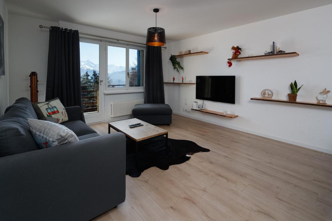 Magnifique Appartement Proche Du Centre Et Du Ski Crans-Montana Dış mekan fotoğraf