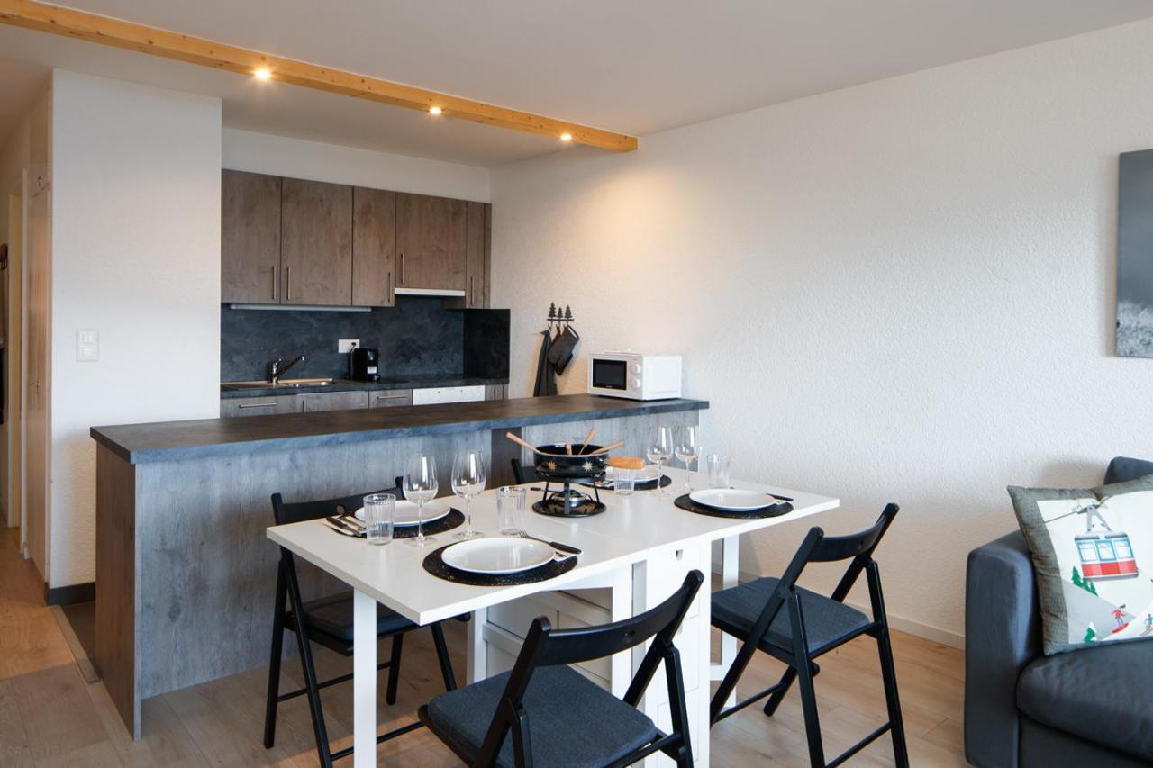 Magnifique Appartement Proche Du Centre Et Du Ski Crans-Montana Dış mekan fotoğraf