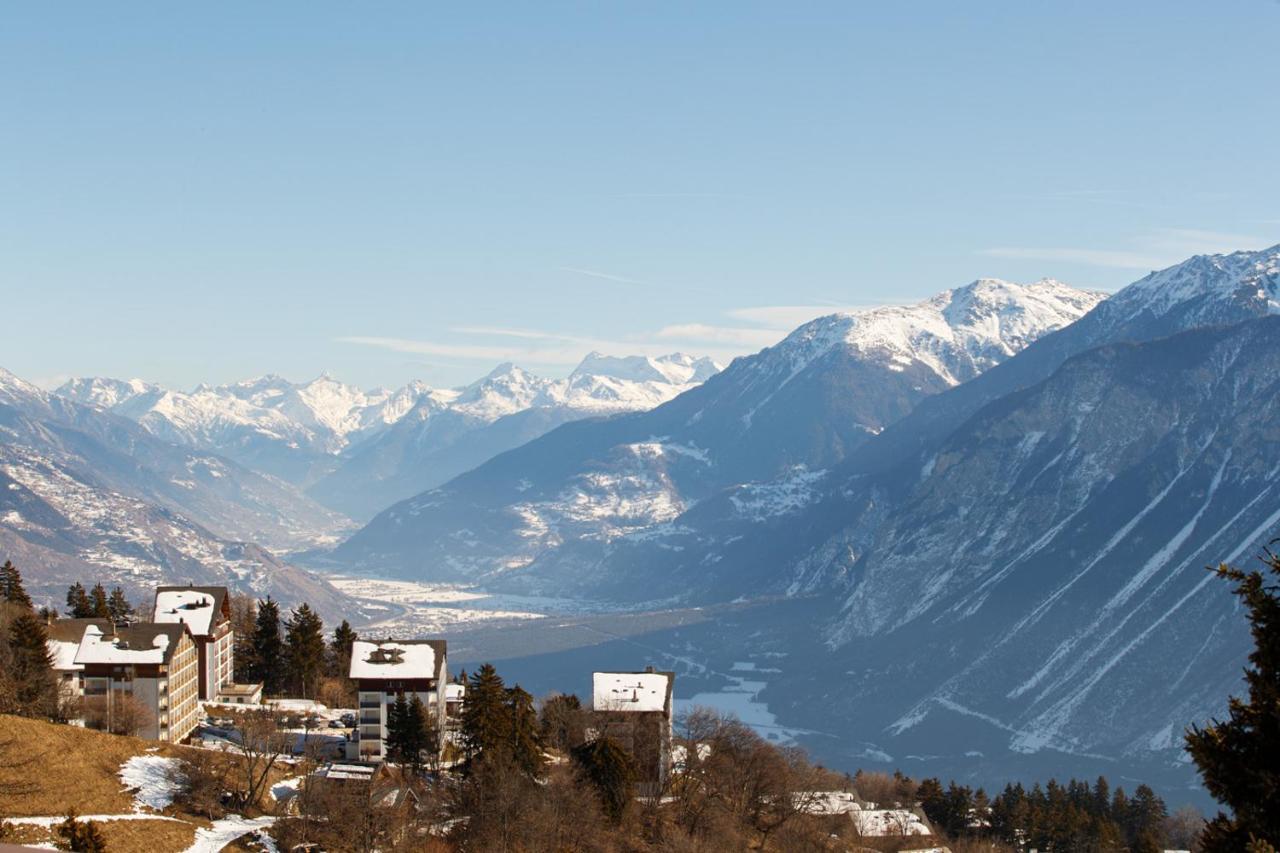 Magnifique Appartement Proche Du Centre Et Du Ski Crans-Montana Dış mekan fotoğraf
