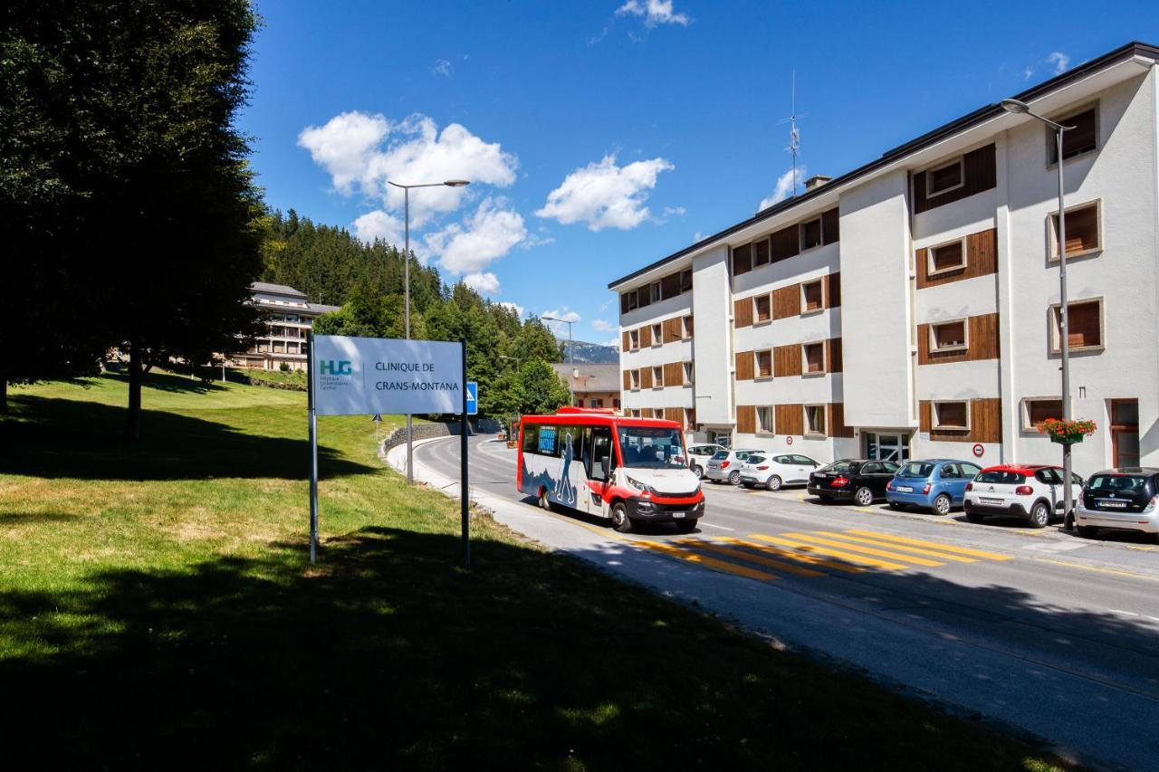 Magnifique Appartement Proche Du Centre Et Du Ski Crans-Montana Dış mekan fotoğraf